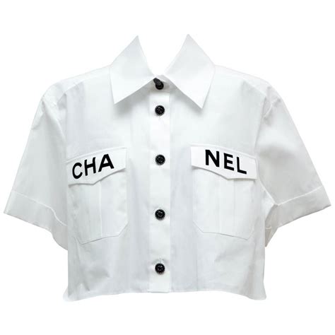 chanel white shirt